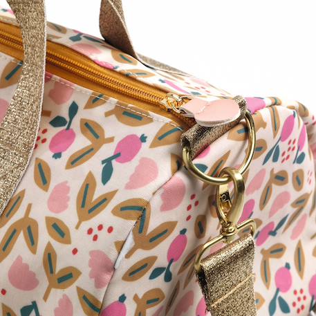 Sac week-end oiseau rosé Rose, vert, bleu 2 - vertbaudet enfant 