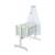 Berceau complet en bois avec accessoires little stars Blanc - gris / étoiles+Blanc / woodland buddies 7 - vertbaudet enfant 