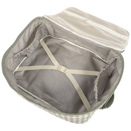 Valise de maternité caetana sand Beige+Vert 9 - vertbaudet enfant 