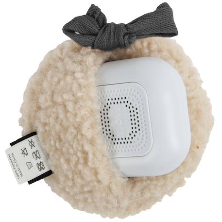 Bruit blanc nomade cerises Ecru, gris+Ecru, rouge, vert 4 - vertbaudet enfant 