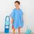 Poncho de plage lagon (60 x 60 cm) Bleu, orange+Bleu, rouge+Vert d'eau, bleu, violet 5 - vertbaudet enfant 