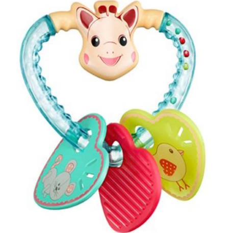 Coffret cadeau hochet Ecru, marron 3 - vertbaudet enfant 