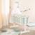 Berceau complet en bois avec accessoires little stars Blanc - gris / étoiles+Blanc / woodland buddies 8 - vertbaudet enfant 
