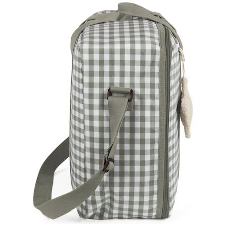 Valise de maternité caetana sand Beige+Vert 11 - vertbaudet enfant 