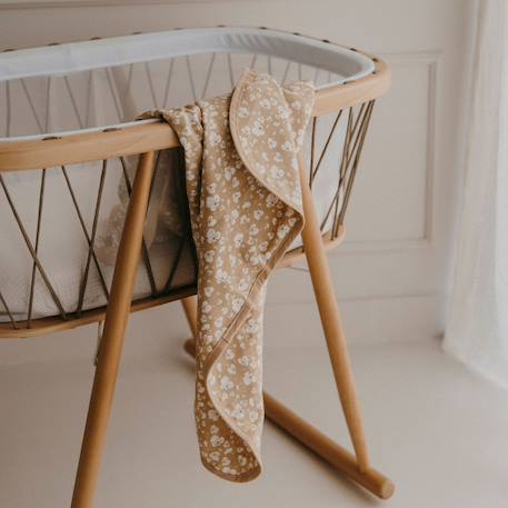 Couverture mi-saison indian summer (75 x 110 cm) Beige foncé, blanc 5 - vertbaudet enfant 