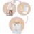 Coffret cadeau hochet Ecru, marron 6 - vertbaudet enfant 