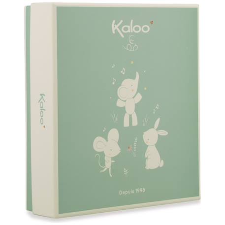 Coffret bola et doudou Bleu, blanc, vert+Gris, blanc, bleu 10 - vertbaudet enfant 