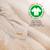 Couverture bébé en coton oeko-tex pois en relief frosty almond Beige amande 4 - vertbaudet enfant 