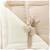 Couverture polaire double gaze de coton biscuit (70 x 100 cm) Beige, écru 1 - vertbaudet enfant 