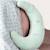Coussin décoratif demi-lune pour chambre d'enfant roba style Bleu clair+Gris argenté+Rose pastel+Vert givré 20 - vertbaudet enfant 