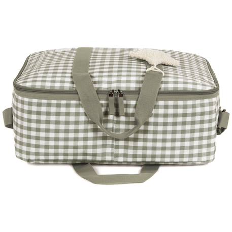 Valise de maternité caetana sand Beige+Vert 10 - vertbaudet enfant 
