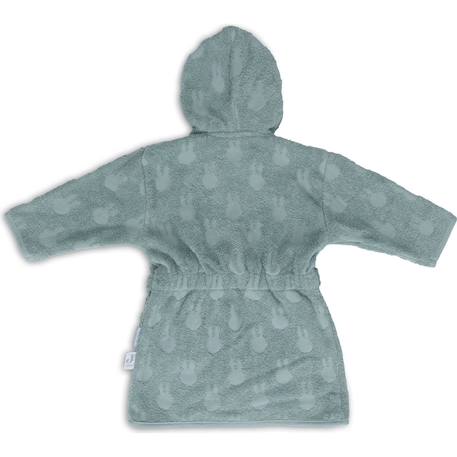 Peignoir éponge miffy jacquard en coton Bleu+Rose 2 - vertbaudet enfant 