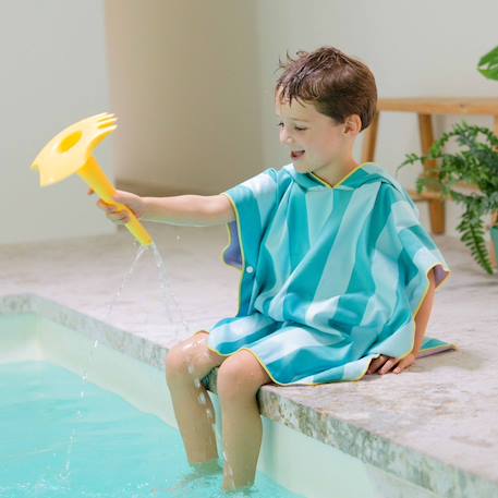 Poncho de plage lagon (60 x 60 cm) Bleu, orange+Bleu, rouge+Vert d'eau, bleu, violet 13 - vertbaudet enfant 