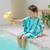 Poncho de plage lagon (60 x 60 cm) Bleu, orange+Bleu, rouge+Vert d'eau, bleu, violet 13 - vertbaudet enfant 