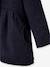 Manteau à capuche fille drap de laine Marine grisé 8 - vertbaudet enfant 