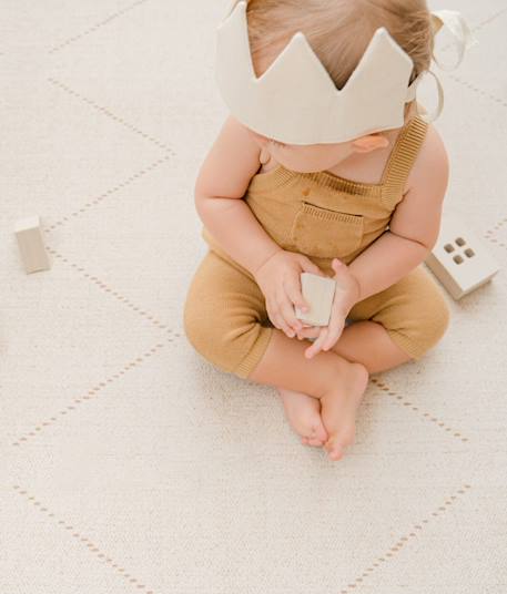 Haven Tapis d'Éveil et de Jeu Bébé et Enfant Beige+Beige à motifs+Beige à rayures+Beige clair+Beige clair à motifs+Beige Losange+Bleu+Camel+Marron Losange+Vert à motifs 36 - vertbaudet enfant 