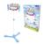 Microphone bluey sur pied ajustable lumineux avec enceinte, 2 micros et effets vocaux, enceinte bluetooth Bleu 1 - vertbaudet enfant 