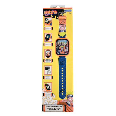 Montre avec écran couleurs naruto avec camera et carte mémoire de 8 go Orange 4 - vertbaudet enfant 