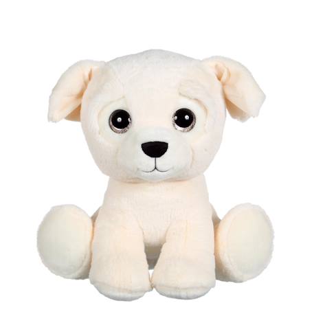 Peluche puppy eyes pets - chien crème - 40 cm Beige 1 - vertbaudet enfant 