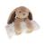 Doudou lapin et son plaitoilé 05 Marron 1 - vertbaudet enfant 