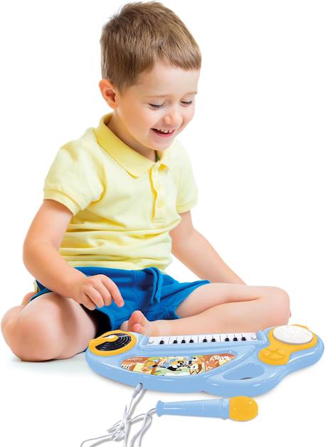 Piano électronique pour enfants bluey avec effets lumineux Bleu 4 - vertbaudet enfant 