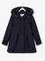 Manteau à capuche fille drap de laine Marine grisé 1 - vertbaudet enfant 