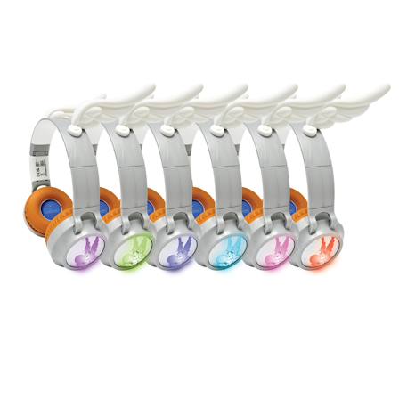 Casque lumineux pliable bluetooth et filaire astérix avec limitation du volume Gris 5 - vertbaudet enfant 