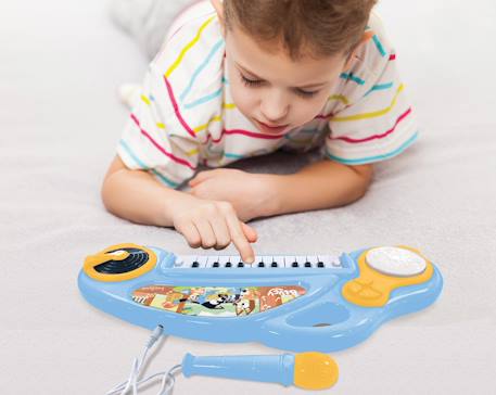 Piano électronique pour enfants bluey avec effets lumineux Bleu 2 - vertbaudet enfant 