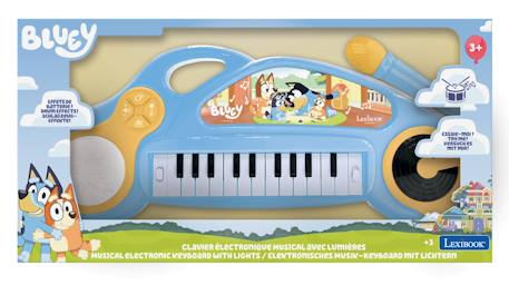 Piano électronique pour enfants bluey avec effets lumineux Bleu 5 - vertbaudet enfant 