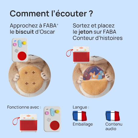 Peluche sonore au dodo, mon oscar ! Multicolore 2 - vertbaudet enfant 