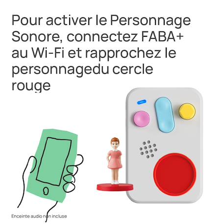 Figurine audio faba pour conteuse et boite à histoires - les plus belles histoires de martine Multicolore 3 - vertbaudet enfant 