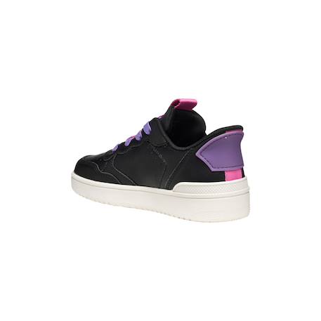 Baskets basses  à lacets Noir fuchia 3 - vertbaudet enfant 