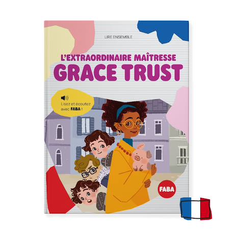 Livre avec livre audio l' extraordinaire maîtresse grace trust - à lire et écouter Multicolore 1 - vertbaudet enfant 