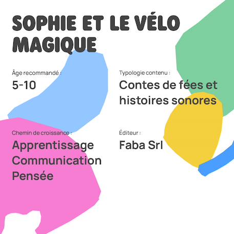 FABA Personnage sonore - Olympie et l'esprit Sportif - Histoires et Contes de fées sonores pour Enfants et Filles 5-10 Ans, Jouet avec Contenu éducatif, Version Italienne