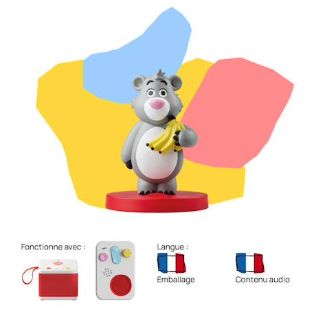 Personnage sonore le livre de la jungle et une autre histoire Multicolore 4 - vertbaudet enfant 