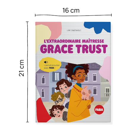 Livre avec livre audio l' extraordinaire maîtresse grace trust - à lire et écouter Multicolore 4 - vertbaudet enfant 