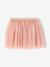 Jupon cérémonie en tulle pailleté bébé blanc+blush 5 - vertbaudet enfant 
