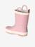 Bottes de pluie fille caoutchouc imprimé collection maternelle beige imprimé+rose imprimé 9 - vertbaudet enfant 