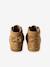 Chaussures premiers pas bébé lacets beige irisé+camel+MARRON CLAIR UNI 16 - vertbaudet enfant 
