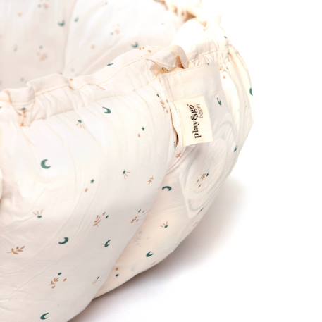 Tapis d´éveil & cocon organic-lune Blanc & bleu 4 - vertbaudet enfant 