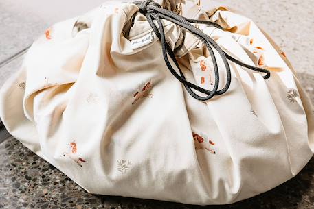 Tapis de jeu & sac à jouets-fairy world Vert, rose et naturel 5 - vertbaudet enfant 