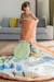 Tapis de jeu & panier à jouets- zoo Orange naturel, vert et bleu+Rose+Vert & couleur naturelle 2 - vertbaudet enfant 