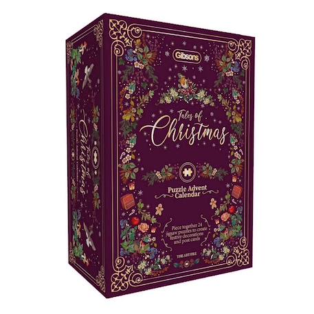 Calendrier de l'avent contes de noël Violet 1 - vertbaudet enfant 