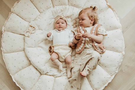 Tapis d´éveil & cocon organic-lune Blanc & bleu 5 - vertbaudet enfant 