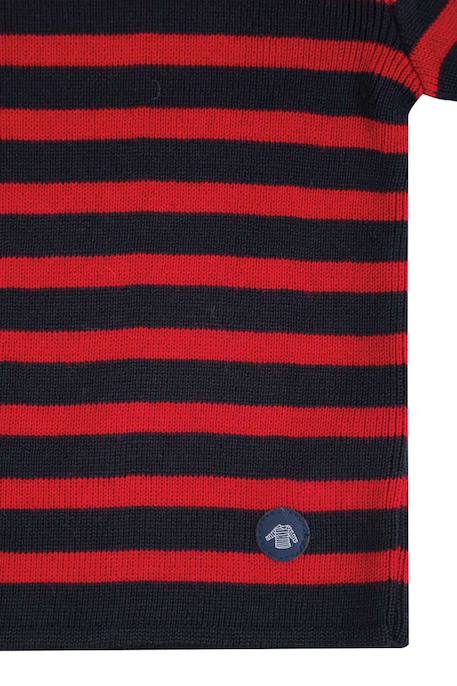 Pull marin rayé  fouesnant enfant Nature/navire+Navire/braise+Navire/nature 7 - vertbaudet enfant 