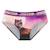 Lot de 4 culottes fille wild animals Rose/violet/noir/marron 2 - vertbaudet enfant 