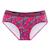 Lot de 4 culottes  imprimé origami Rose/violet/turquoise/noir/beige 4 - vertbaudet enfant 