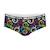 Boxer smileyworld® |  fille Bleu jean imprimé+Noir / Multicolore imprimé+Noir imprimé 6 - vertbaudet enfant 