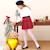 Ensemble jupe plissée tartan  + t-shirt   london Rouge blanc 2 - vertbaudet enfant 