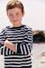 Pull marin rayé  fouesnant enfant Nature/navire+Navire/nature 4 - vertbaudet enfant 